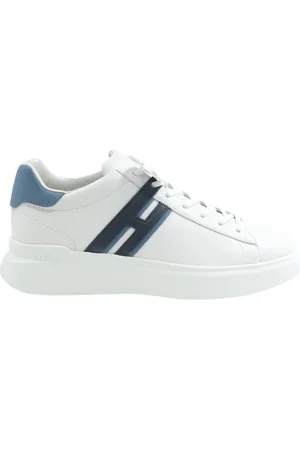 Hogan Leather Trainers with H Detail