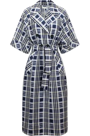 Baum und Pferdgarten Short-Sleeved Trench Coat