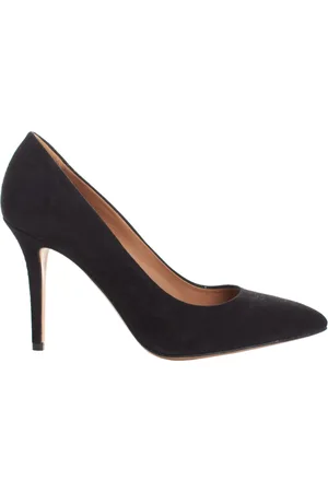 Emporio Armani Pumps, female, , 3 UK, Leather Court Shoes with Stiletto Heel