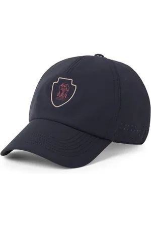 Brunello Cucinelli Navy Adjustable Strap Hat