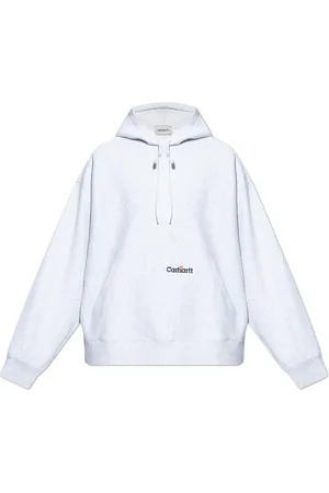 Carhartt Hoodies, male, , S, Hooded Label Script Sweatshirt