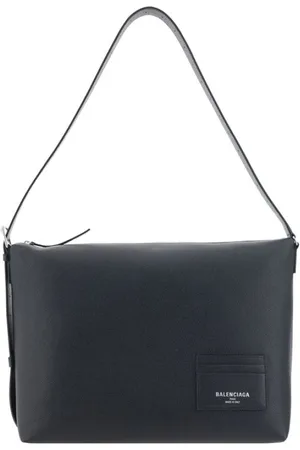 Balenciaga Leather Shoulder Bag with Zipper