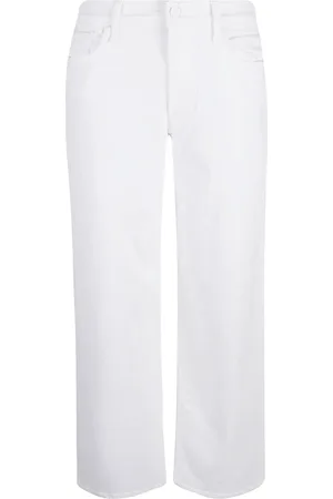 Mother Cotton Elastane Trousers