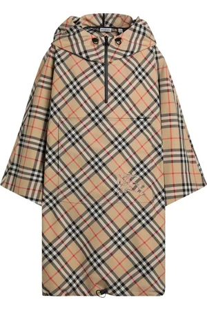 Burberry Stylish Wool Coat with Hood
