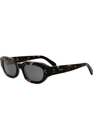 Céline Geometric acetate sunglasses with grey lenses