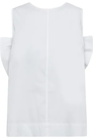 Co`Couture Bow Top with V-Neck Detail