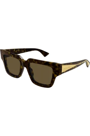 Bottega Veneta Rectangular Oversize Sunglasses Spring Summer 2024