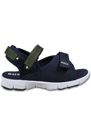 HUGO BOSS Sandals, unisex, , 19 EU, Rubber Sandals with Ankle Strap