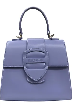 Blauer Handbags, female, , ONE SIZE, Lilac Handbag with Logo Detail