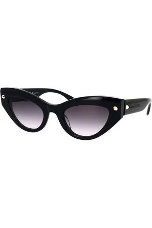 Alexander McQueen Studded Cat-Eye Sunglasses