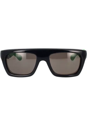 Bottega Veneta Rectangular Sunglasses with Flat Bar