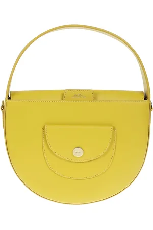 A.P.C. Handbags, female, , ONE SIZE, Leather Shoulder Bag with Pocket
