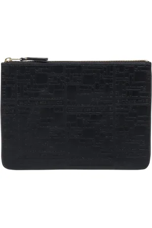 Comme des Garçons Bags, male, , ONE SIZE, Embossed Logotype Pouch