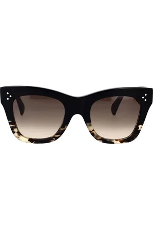 Céline Chic Cat-Eye Sunglasses Brown