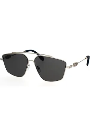 Fendi Sunglasses, unisex, , 58 MM, Geometric Glamour Sunglasses with Grey Lenses