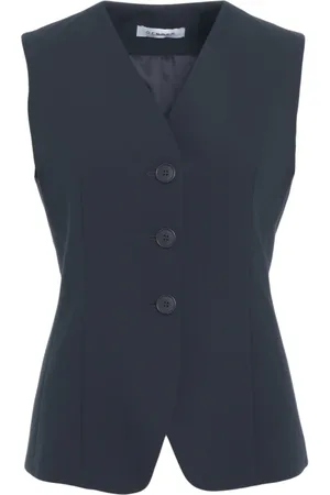 Gender Vests, female, , S, Single-Breasted Vest V-Neckline