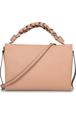 Coccinelle Braided Handle Leather Bag