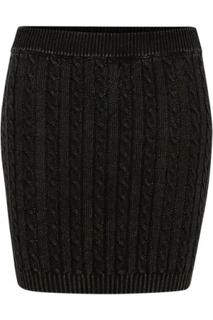 Gestuz Short Skirts, female, , S, Washed Cropped Knit Skirt