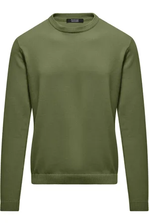 Bomboogie Round-neck Knitwear, male, , XL, Cotton crew-neck Jumper