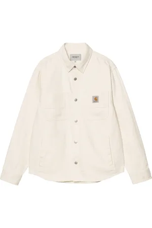 Carhartt Casual Shirts, male, , M, Cotton Shirt Jacket with Flap Pockets