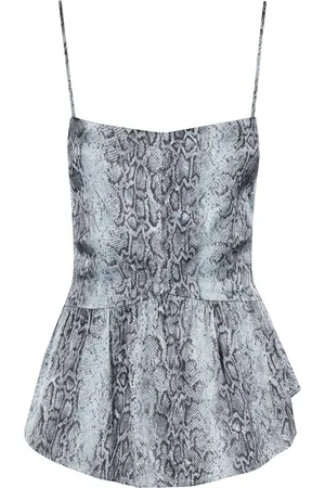 Ganni Satin Printed Dress