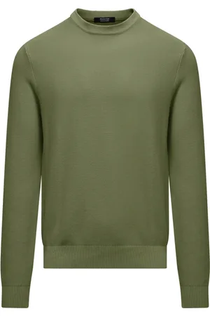 Bomboogie Round-neck Knitwear, male, , XL, Ribbed crew-neck Jumper