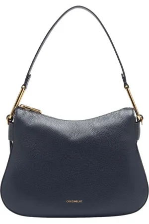Coccinelle Shoulder Bags, female, , ONE SIZE, Leather Shoulder Bag with Zipper