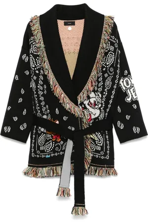 Alanui Cardigans, female, , L, Multi Cardigan Jumper