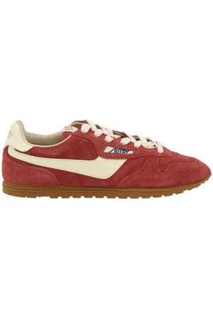 Autry Elegant Windspin Low Suede Trainers