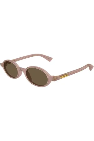 Bottega Veneta Sunglasses, female, , ONE SIZE, Oval Sunglasses