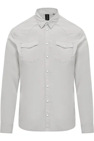 Bomboogie Casual Shirts, male, , 2XL, Rodeo Stretch Cotton Poplin Shirt