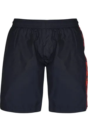 Moncler Swimming Trunks, male, , 10 Y, Boys Swim Shorts Navy Elasticated Waist