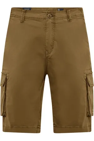 Bomboogie Casual Shorts, male, , W38, Cargo Bermuda Shorts in Cotton Gabardine