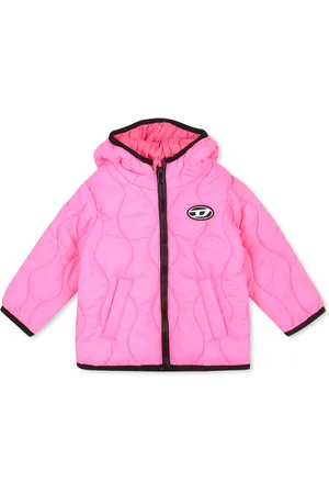 Diesel Quilted Down Jacket with Hood