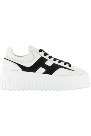 Hogan Sneakers, female, , 6 UK, Striped Leather Trainers
