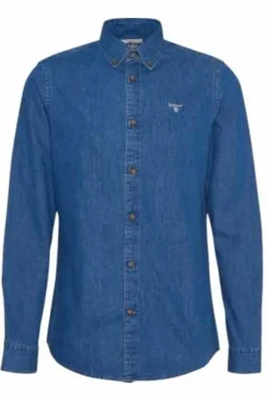 Barbour Denim Shirts, male, , S, Chambray Crest Shirt Men