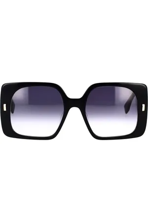 Fendi Sunglasses, unisex, , 53 MM, Geometric Oversize Sunglasses with Iconic Logo