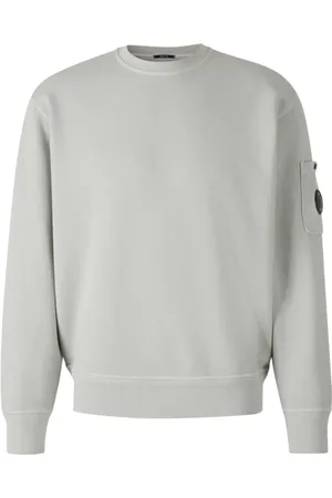 C.P. Company Grey Jumper with Blue Patch