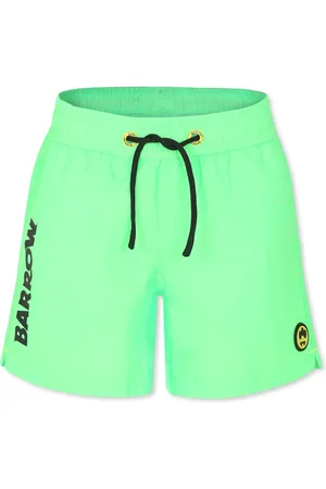 BARROW Swim Shorts with Logo Details