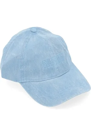 Ganni Caps, female, , ONE SIZE, Denim Cap Hat