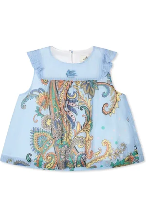 Etro Paisley Print Sleeveless Top