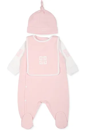 Givenchy Sets, unisex, , 6 M, Rompers Set with Hat and Bib