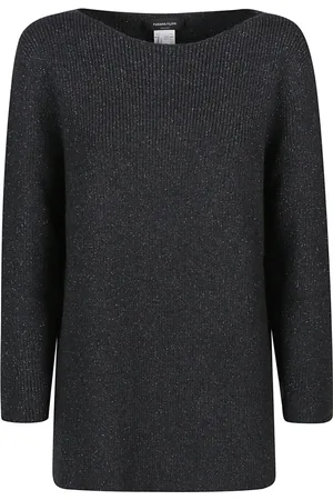 Fabiana Filippi Round-neck Knitwear, female, , M, Cozy Knit Pullover Jumper