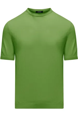 Bomboogie Short Sleeve Stockinette Stitch Crew Neck Pullover
