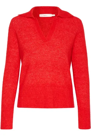INWEAR Soft Knit Collar Pullover