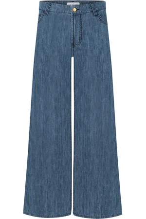 Cambio Wide Jeans, female, , 2XL, Cropped Palazzo Trousers