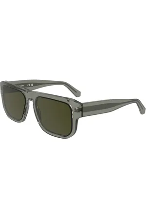 Calvin Klein Sunglasses, unisex, , 55 MM, Fashion Sunglasses Grey Photochromic Brown Lenses
