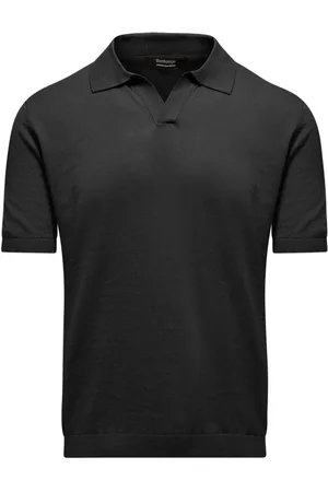 Bomboogie V-neck Knitwear, male, , M, Linen and cotton Jumper with collar