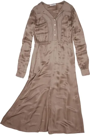 Acne Studios Mink Midi Dress