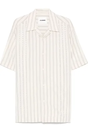 Jil Sander Short Sleeve Shirts, male, , L, Stylish Shirt for Men